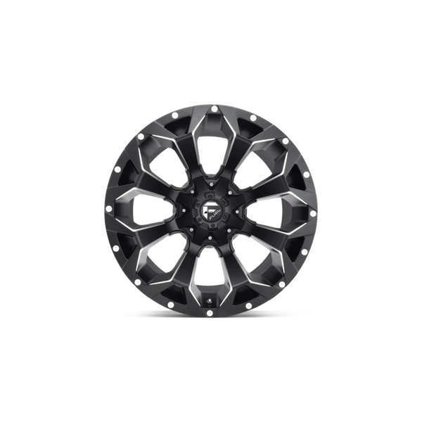Fuel Offroad D546 ASSAULT Matte Black Milled 20x9 +7 6x120mm 67.1mm