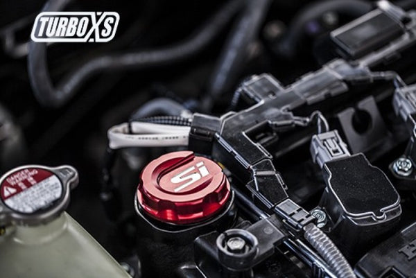 Turbo XS 2016 - 2021 Honda Civic Red Oil Cap