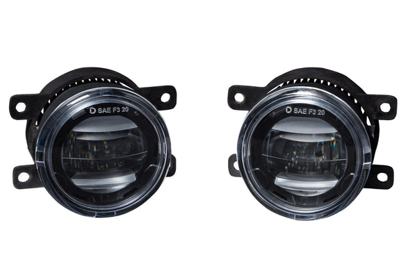 Diode Dynamics Elite Series Type A Fog Lamps - White (Pair) - Subaru / Honda / Ford