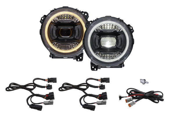 Diode Dynamics 2018 + Jeep JL Wrangler Elite LED Headlamps