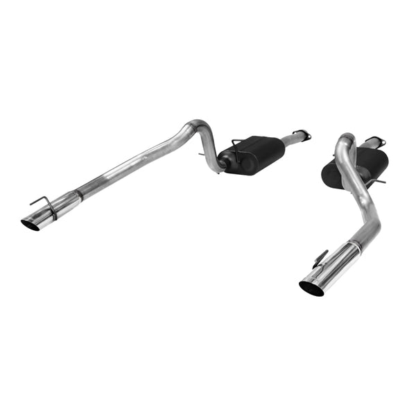 Flowmaster 1999-2004 Ford Mustang GT, MACH1 and Bullitt 4.6L American Thunder SS Cat-Back Exhaust System