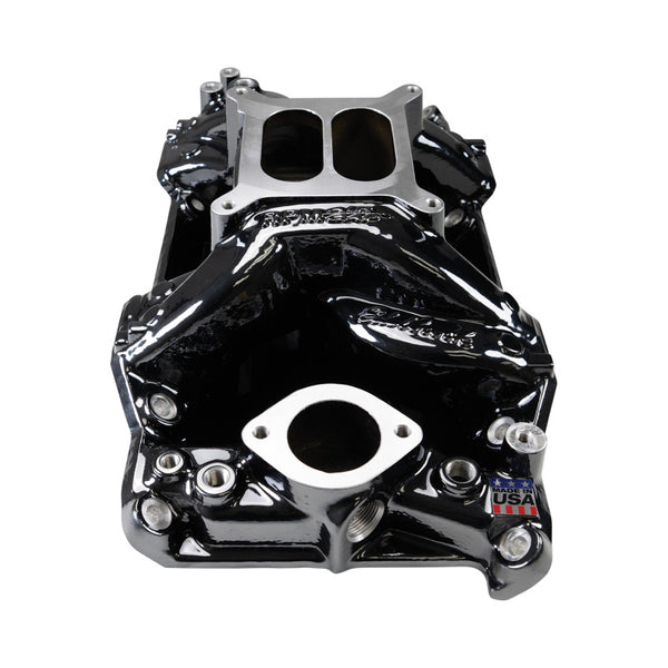 Edelbrock RPM Air-Gap Small Block Chrysler Intake Manifold - Black Plasma