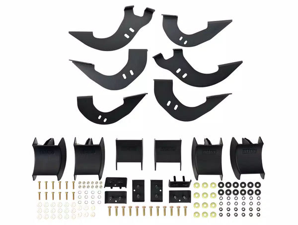 Westin 2024 + Toyota Tacoma DC HDX Running Boards - Tex. Blk