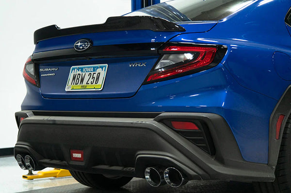 OLM Carbon Fiber Low Profile Trunk Spoiler  - Subaru WRX 2022+