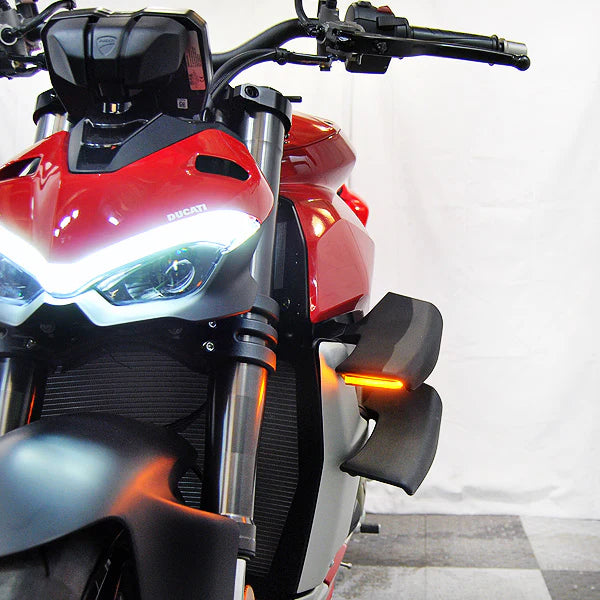 New Rage Cycles 2020 - 2024 Ducati Streetfighter V4/ 2020 V2 Front Turn Signals