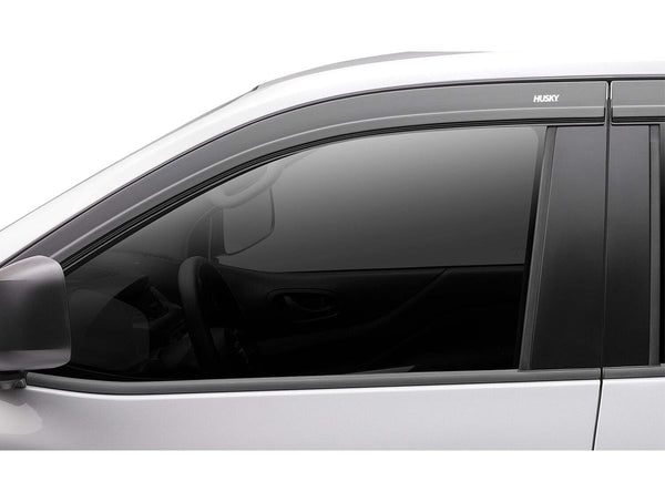 Husky Liners 2022 + Nissan Frontier CrewCab Ventvisor Low Profile (4pc) - Smoke