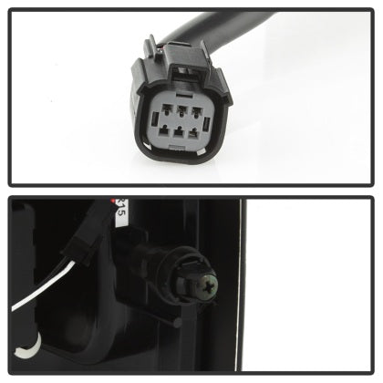 Spyder Chevy Colorado / GMC Canyon 2015-2019 Light Bar LED Tail Lights - Black ALT-YD-CCO15-LED-BK