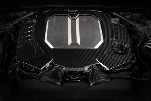 APR 2021 - 2026 Audi RS6 Avant / RS7 Sportback Engine Cover - Carbon Fiber