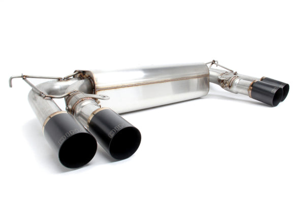 Dinan 2015 - 2019 BMW X5 M/ X6 M (F85/F86) Free Flow Axleback Exhaust System - Black Tips