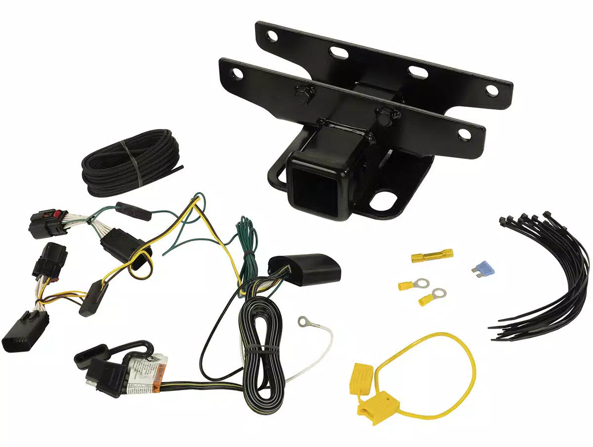 Rugged Ridge Trailer Hitch Kit Wiring Harness 2018 + Jeep Wrangler JL | 11580.57