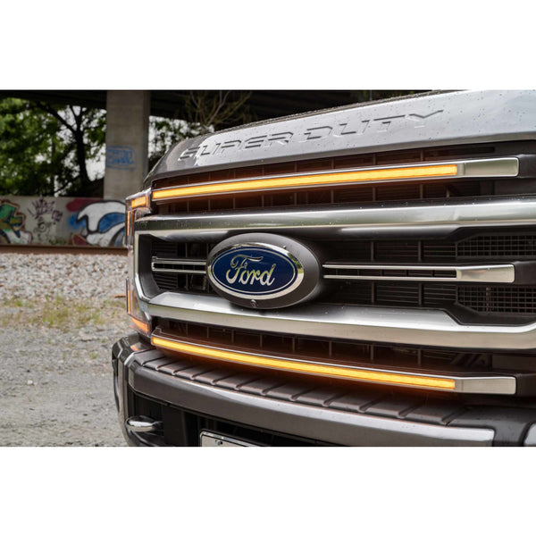 Morimoto Ford Super Duty Platinum ( 2020 - 2022 ) XBG LED Grille Inserts