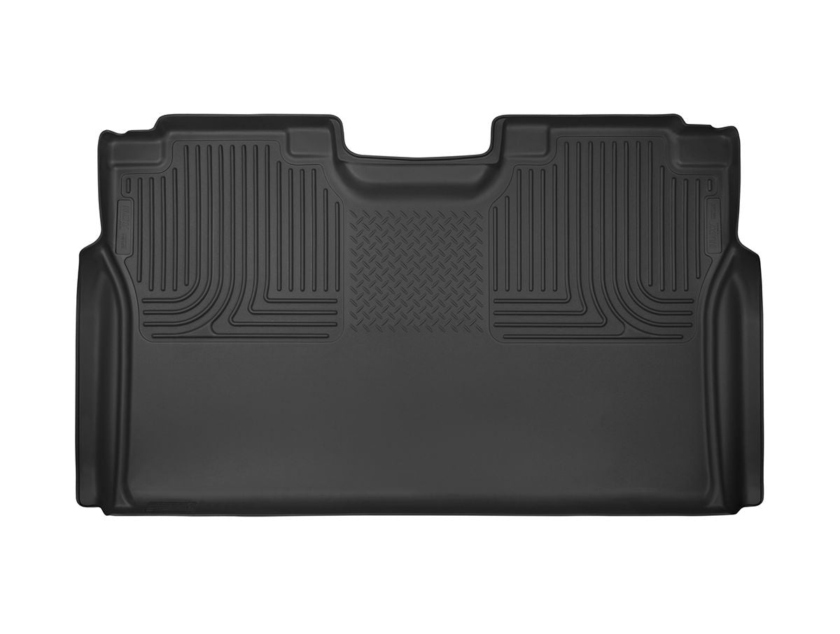 Husky Liners 2015 - 2024 Ford F-150 SuperCrew X-Act Contour Black 2nd Seat Floor Liners (Full Coverage)