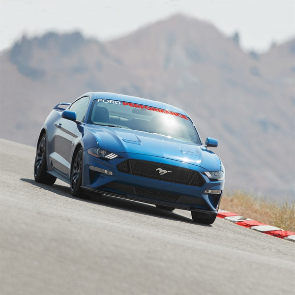 Ford Performance 2005 - 2023 Mustang Windshield Banner Ford Performance - White / Red