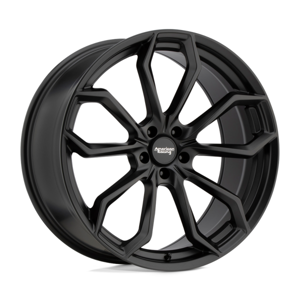 American Racing AR932 SPLITTER Satin Black 20x10.5 +40 5x120mm 74.1mm