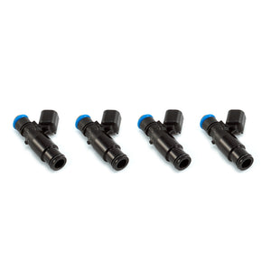 Injector Dynamics 1340cc Injectors - 48mm Length - 14mm Black Bottom - 14mm Lower O-Ring (Set of 4) Mitsubishi Evo X 2008-2015