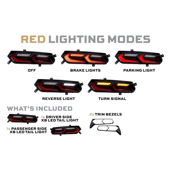 Morimoto Chevrolet Corvette C7 ( 2014 - 2019 ) XB LED Tail Lights