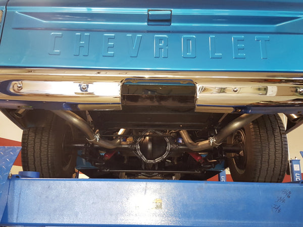 Flowmaster 1967-1972 Chevrolet/GMC C10, C15 1/2 Ton trucks with V8 American Thunder Crossmember-Back Exhaust System