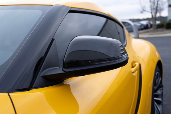 Dinan 2020 - 2026 Toyota GR Supra (A90/A91) Carbon Fiber Mirror Cover Set