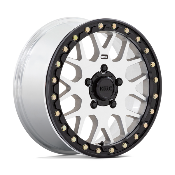 KMC KS235 GRENADE BEADLOCK Machined 15x6 +38 5x114.3mm 72.6mm