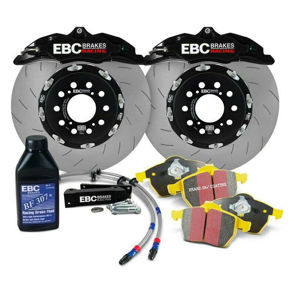 EBC Racing 2015 - 2021 Volkswagen GTI Mk7 Apollo-4 Calipers 355mm Rotors Front Big Brake Kit (Multiple Colors)