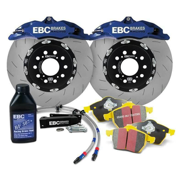 EBC Racing 2012 - 2020 Audi A3 (8V) / 2013 - 2019 VW Golf 1.8T Apollo-4 Calipers 330mm Rotors Front Big Brake Kit ( Multiple Colors )