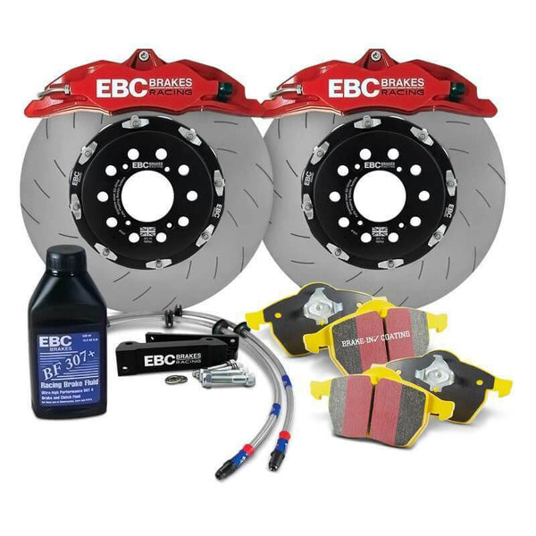 EBC Racing 2004 - 2011 Mazda RX-8 Apollo-4 Calipers 330mm Rotors Front Big Brake Kit ( Multiple Colors )