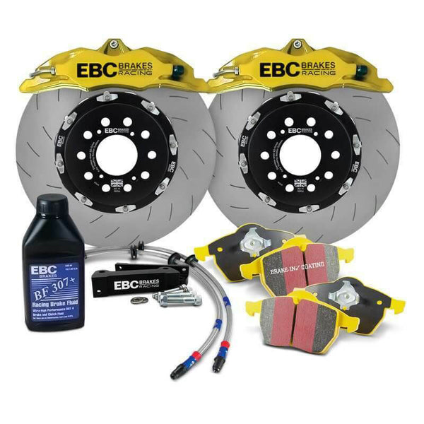 EBC Racing 2004 - 2011 Mazda RX-8 Apollo-4 Calipers 330mm Rotors Front Big Brake Kit ( Multiple Colors )