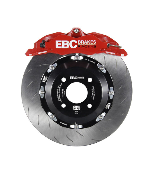 EBC Racing 2011 - 2018 Ford Focus ST (Mk3) Red Apollo-4 Calipers 355mm Rotors Front Big Brake Kit