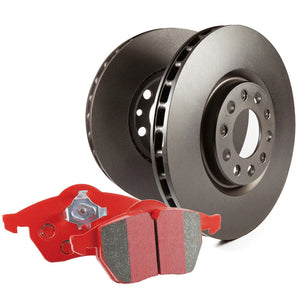 EBC S12 Kits Front Redstuff Pads and RK Rotors - 2013 - 2021 Honda Civic