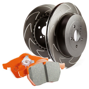 EBC S7 Kits Orangestuff Front Pads and BSD Rotors - 2008 - 2019 Silverado / Sierra 1500