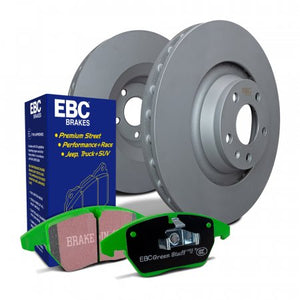 EBC S11 Kits Greenstuff Rear Pads and RK Rotors - 2013 - 2020 Subaru BRZ