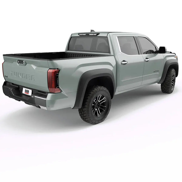 EGR 2022 + Toyota Tundra 4DR 66.7in Bed Rugged Look Fender Flares (Set of 4) - Smooth Matte Finish