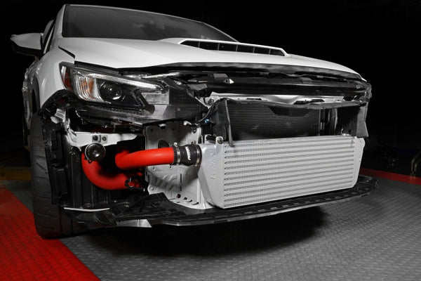 PERRIN 2022 + Subaru WRX Front Mount Intercooler Kit (Red Tubes & Silver Core)