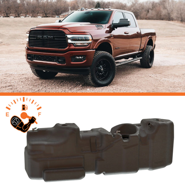 Titan Fuel Tanks 2013 - 2024 RAM 2500/3500 Cummins Crew Cab Short Bed 52 Gallon XXL Mid-Ship Fuel Tank