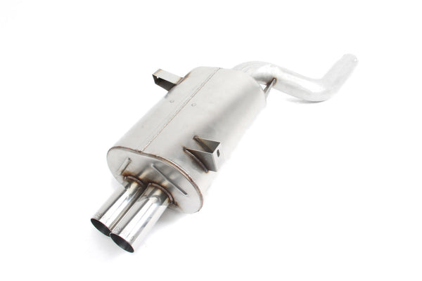 Dinan 2001 - 2006 BMW 325ci/325i/330ci/330i (E46) Free Flow Axleback Exhaust - Polished Tips