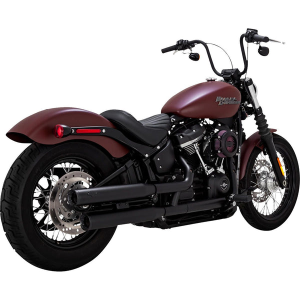 Vance & Hines 2018 - 2024 Harley-Davidson Softail Eliminator 300 PCX Slip-Ons Exhaust - Black