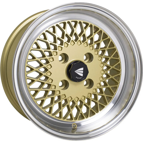 Enkei92 Classic Line 15x7 38mm Offset 4x114.3 Bolt Pattern Gold Wheel