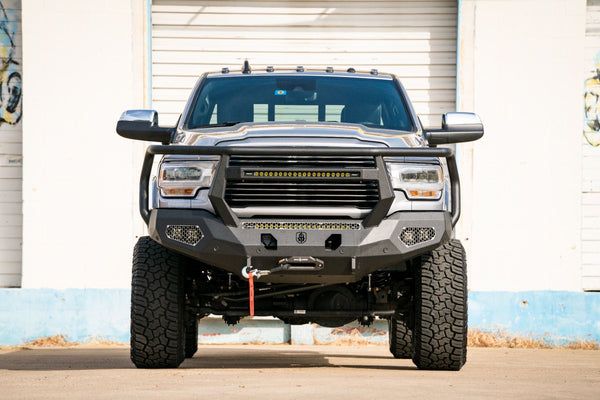 Road Armor 2019+ Dodge RAM 2500/3500 Evolution Front Bumper - w/ Reaper Guard