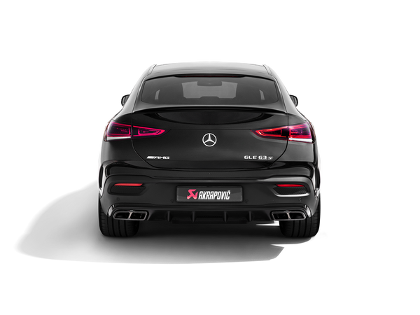 Akrapovic 2020+ Mercedes-AMG GLE 63S Coupe Evolution Line w/ and w/o Hitch- Titanium Exhaust