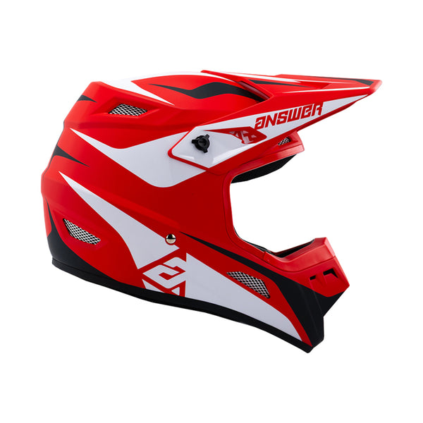 Answer 26 AR1 Mototown Helmet Glossy Red/White/Black