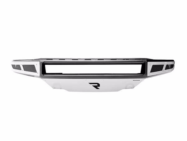 N-Fab M-RDS Front Bumper 2015 - 2020 Chevy Colorado - Tex. Black w/Silver Skid Plate