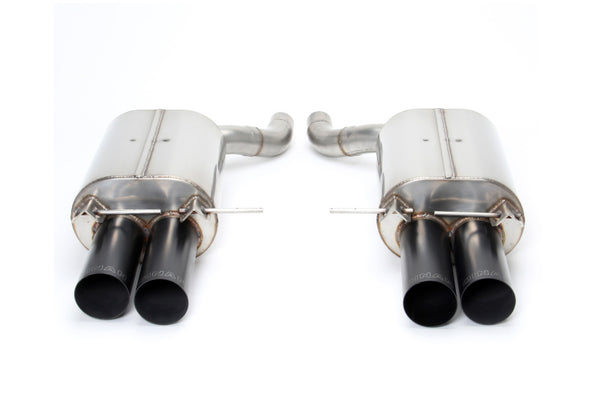 Dinan 2006 - 2010 BMW M5 (E60) Free Flow Axleback Exhaust System - Black Tips