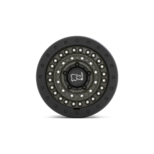 Black Rhino BARRICADE Olive Drab Green W/ Blk Rock 20x9 0 6x114.3mm 76.1mm