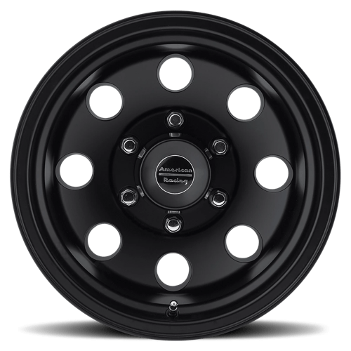 American Racing AR172 BAJA Satin Black 16x8 0 5x114.3mm 83.1mm