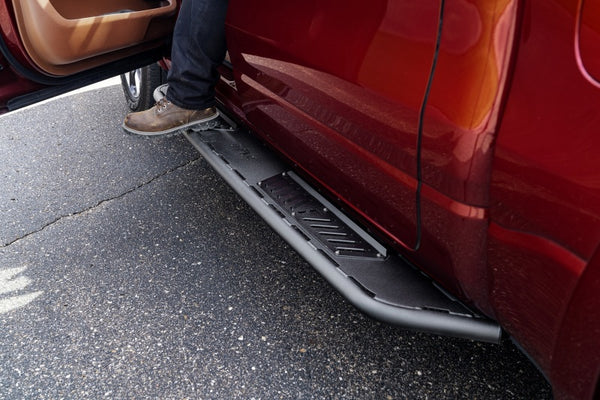 N-FAB 2007 - 2021 Toyota Tundra Crew Crab Roan Running Boards - Textured Black