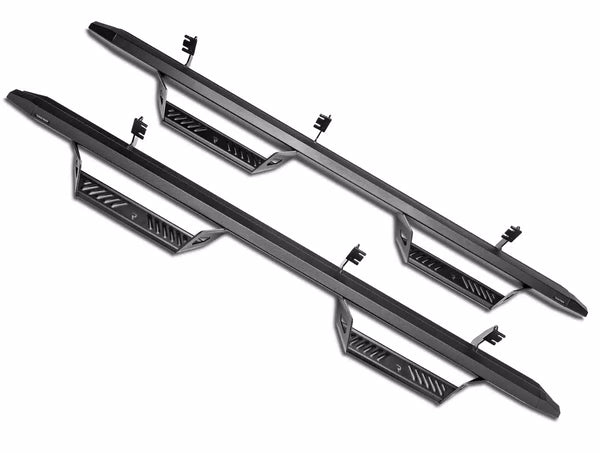 N-Fab Predator Pro Step System 2007 - 2021 Toyota Tundra CrewMax - Tex. Black