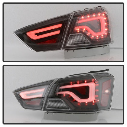 xTune 2014 - 2018 Chevy Impala (Excl 14-16 Limited) LED Tail Lights - Black (ALT-JH-CIM14-LBLED-BK)