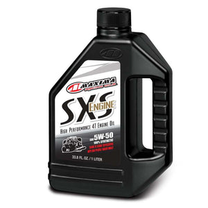 Maxima SXS Engine Full Synthetic 5w50 - 1 Liter ( 12 Pack )