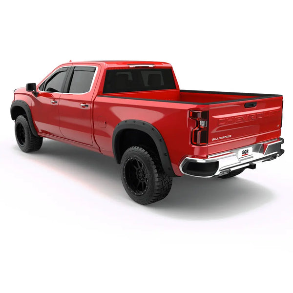 EGR 2023+ Chevrolet Silverado 1500  Traditional Bolt-On Look Fender Flares - Matte (Set of4)