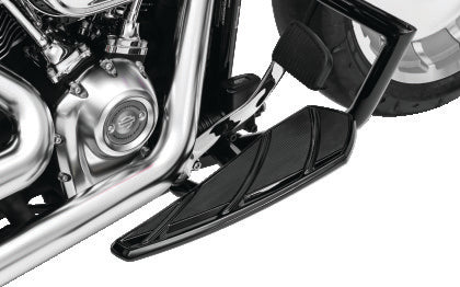 Kuryakyn Black Phantom Driver Floorboards - 5795 for 2018-2021 Harley-Davidson Softail Motorcycles